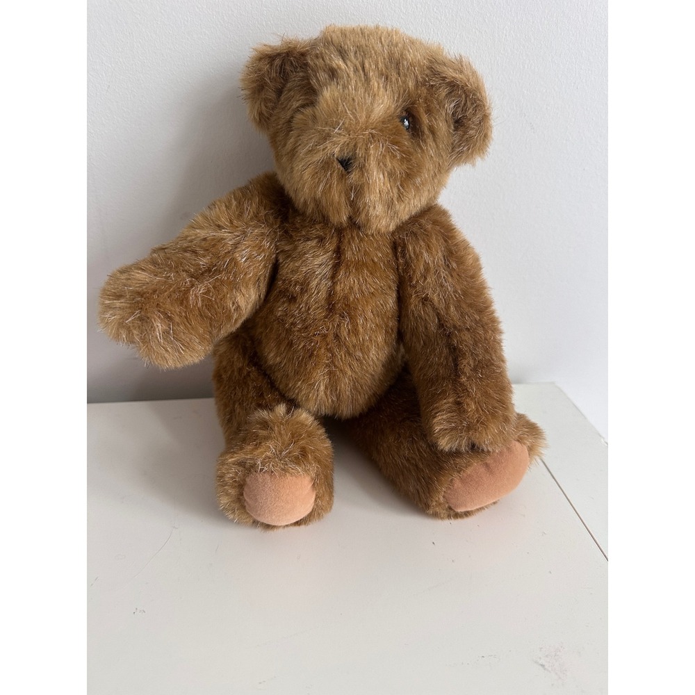 Vermont Teddy Bear Plush Unisex 10" Brown Classic Handmade Made in USA